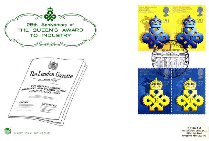 Queen's Awards to Industry, The London Gazette