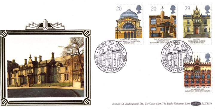 Europa 1990, Philatelic Bureau Edinburgh