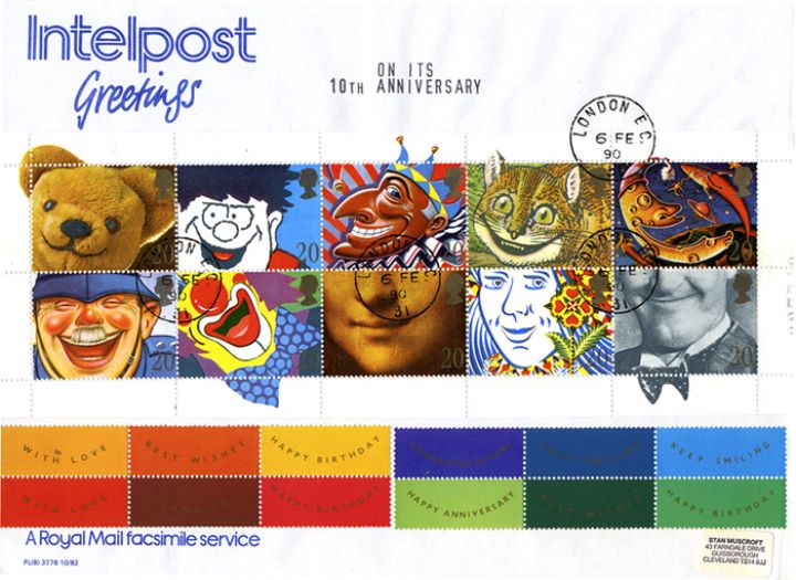 Smiles (Greetings), Intelpost - Greetings 10th Anniversary