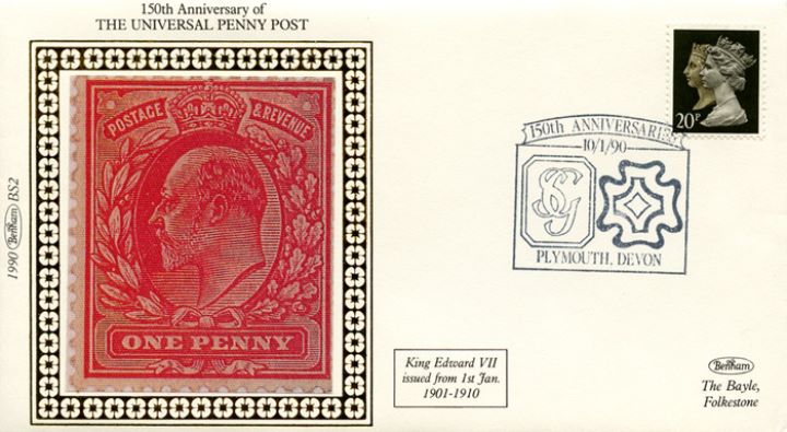 Penny Black Anniversary, King Edward VII