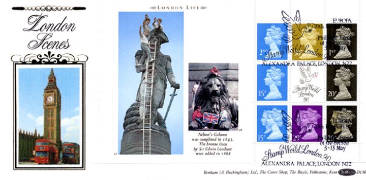 PSB: London Life - Pane 3, Nelson's Column