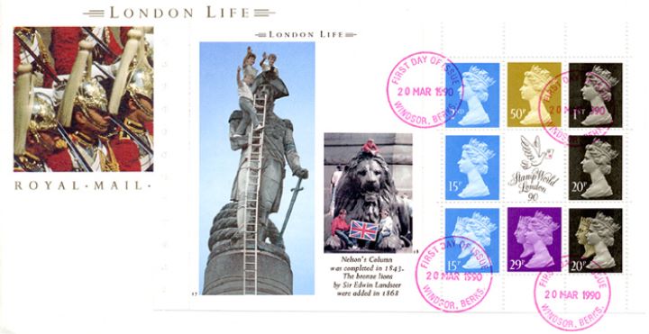 PSB: London Life - Pane 3, Nelson's Column