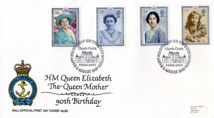 Queen Mother 90th Birthday, RNLI Official