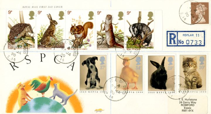 RSPCA, With Wildlife Stamps