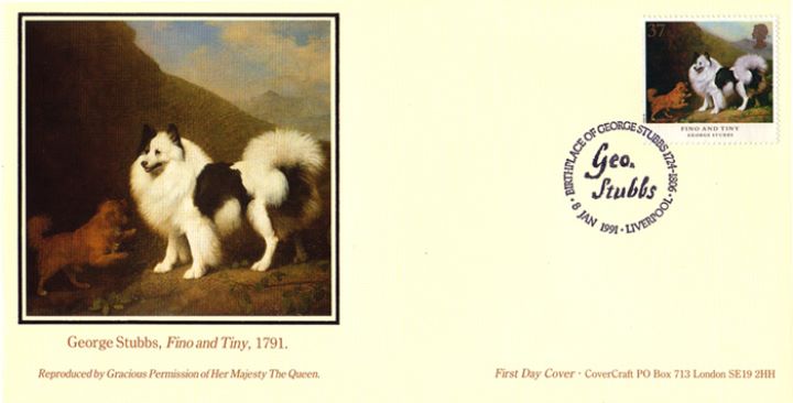 Dogs: Paintings by Stubbs, Fino and Tiny by George Stubbs