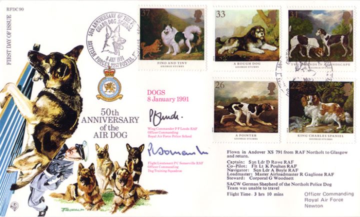 Dogs: Paintings by Stubbs, 50th Anniversary of the Air Dog