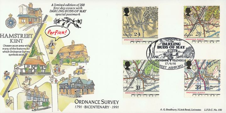 Maps - Ordnance Survey, Darling Buds of May