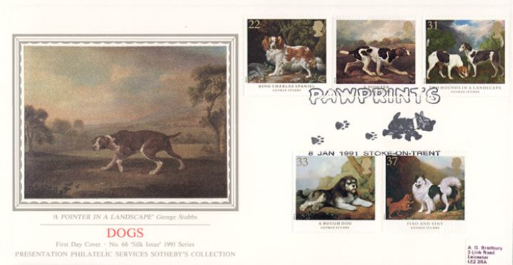 Dogs: Paintings by Stubbs, A Pointer in a Landscape