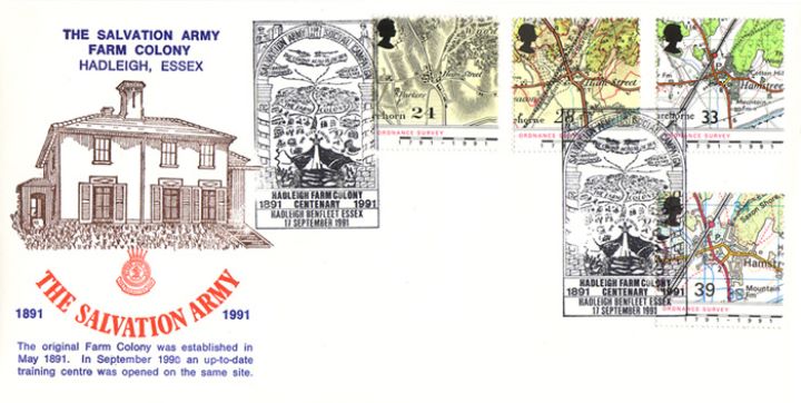 Maps - Ordnance Survey, Hadleigh Farm Colony Centenary