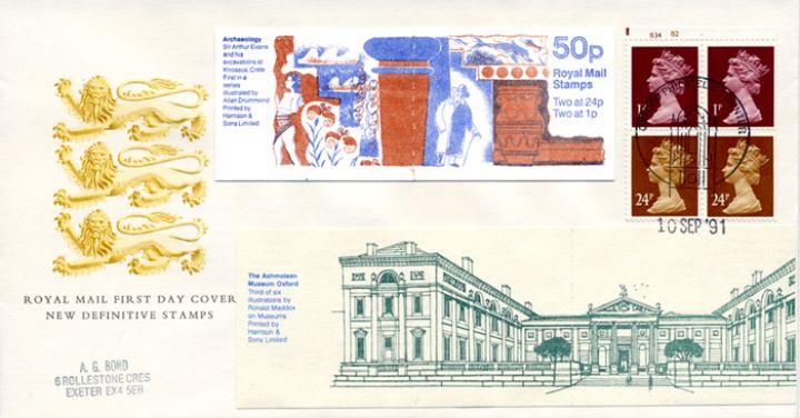 Vending: New Design: 50p Archaeology 1 (Knossos), The Ashmolean Museum