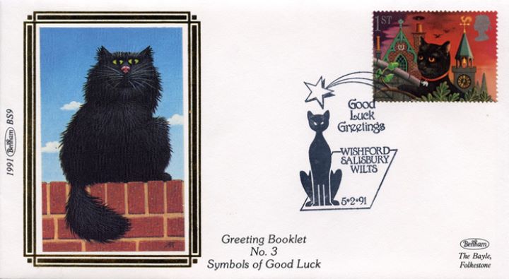 Lucky Symbols (Greetings), Black Cat