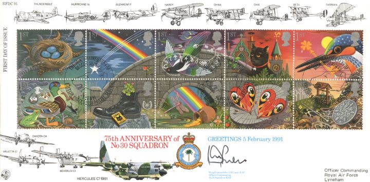 Lucky Symbols (Greetings), 75th Anniversary of No.30 Squadron