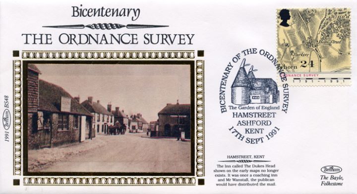 Maps - Ordnance Survey, Hamstreet, Kent