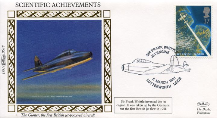 Scientific Achievements, The Gloster jet-powered aircraft