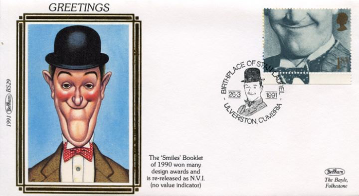 Smiles 1st Class (Greetings), Stan Laurel