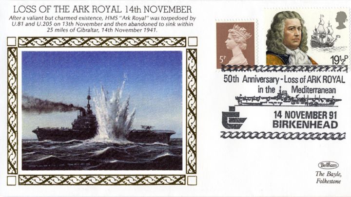 Loss of The Ark Royal, Ark Royal Torpedoed