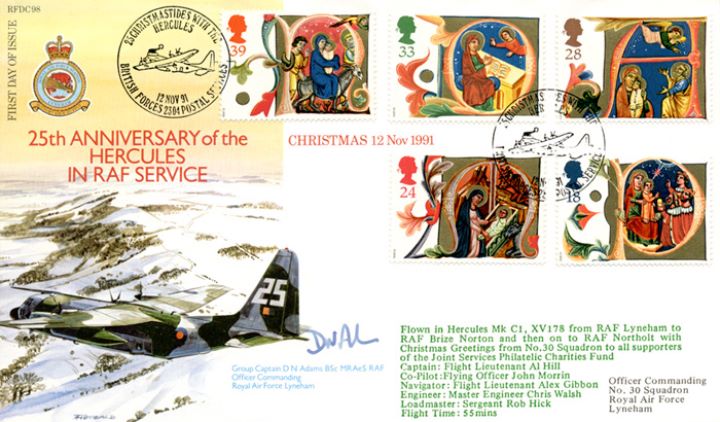 Christmas 1991, Hercules in RAF Service