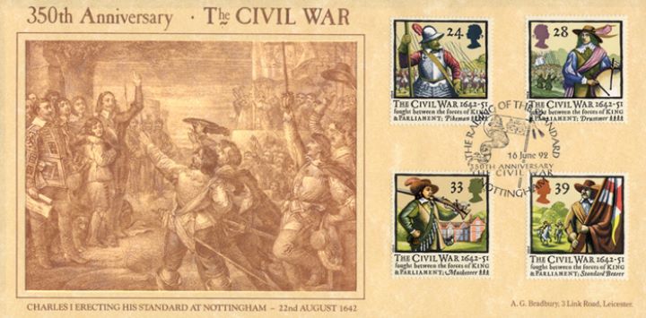 English Civil War, Raising the Standard