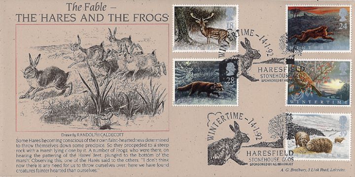 4 Seasons: Winter, Fable of the Hares & the Frogs