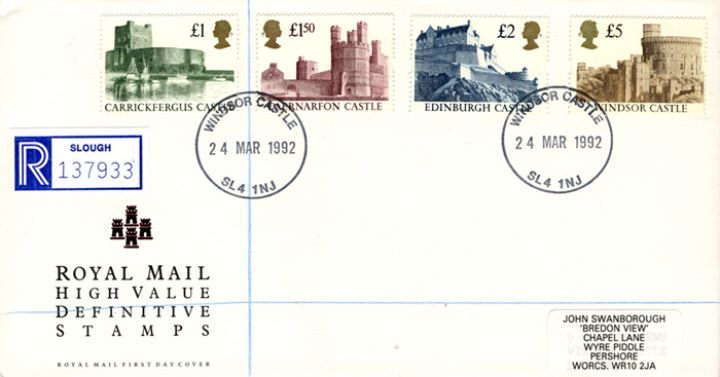 Castles: (EP), Windsor Castle Postmark