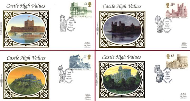 Castles: (EP), Set of Four Covers