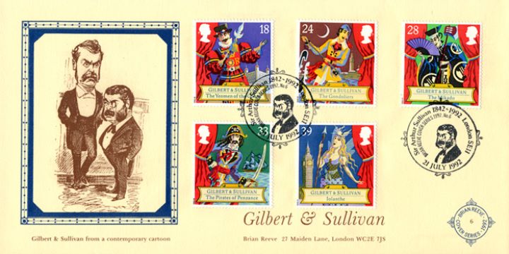 Gilbert & Sullivan, Contemporary Cartoon