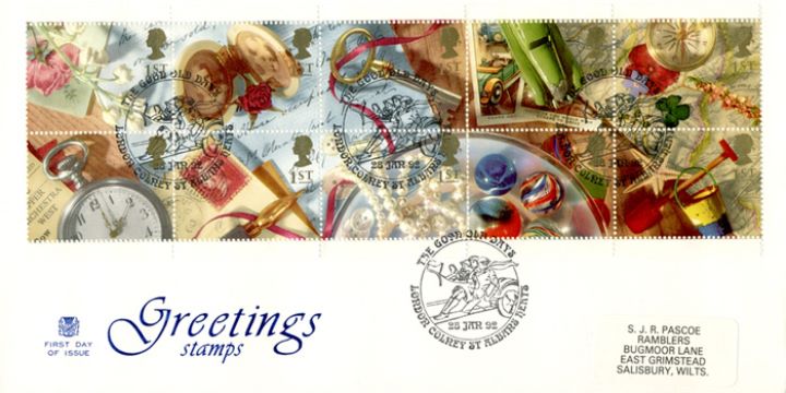 Memories (Greetings), Greetings Stamps