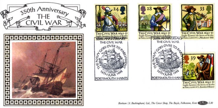 English Civil War, The Navy Supports Parliament