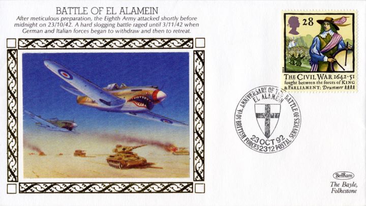 Battle of El Alamein, Eighth Army Attacked