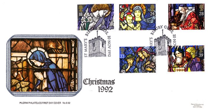 Christmas 1992, Stained Glass Window