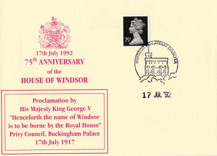 House of Windsor, 75th Anniversary