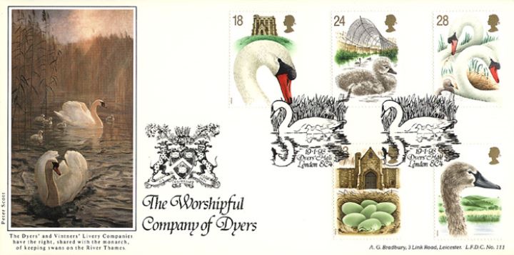 Swans, Worshipful Company of Dyers