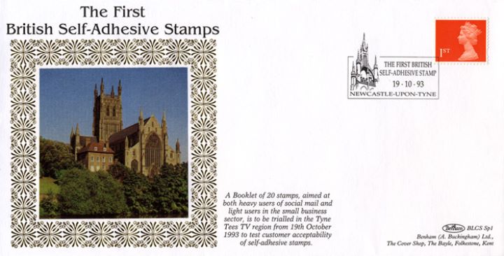 Machins (EP): Self Adhesive Definitive: 1st Flame, Britain's First Self-Adhesive Stamp