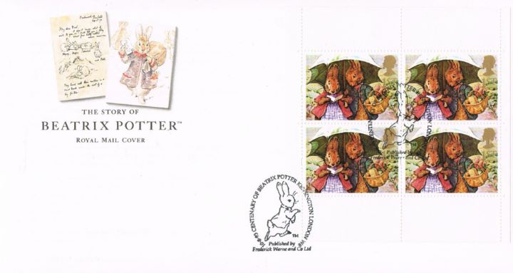 PSB: Beatrix Potter - Pane 1, Peter Rabbit - Postman