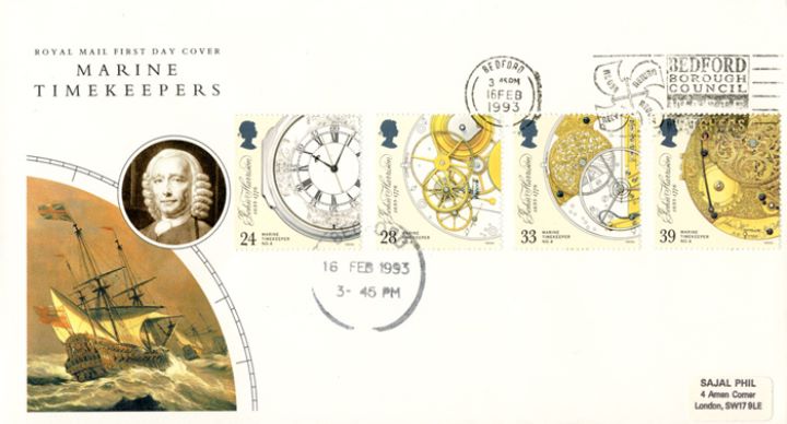 Maritime Clocks, Slogan Postmarks