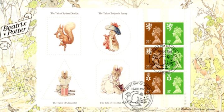 PSB: Beatrix Potter - Pane 2, The Tale of Peter Rabbit