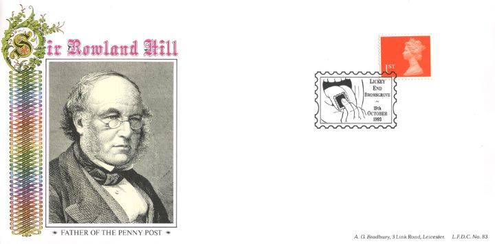 Machins (EP): Self Adhesive Definitive: 1st Flame, Sir Rowland Hill