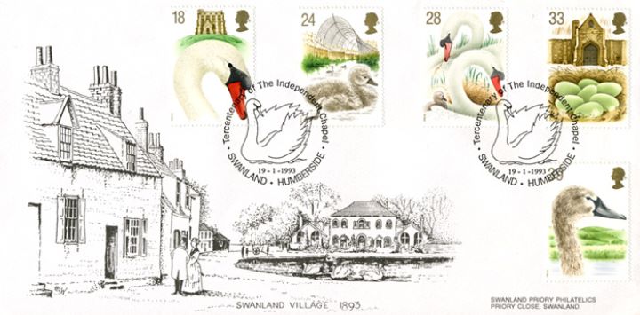 Swans, Swanland Village