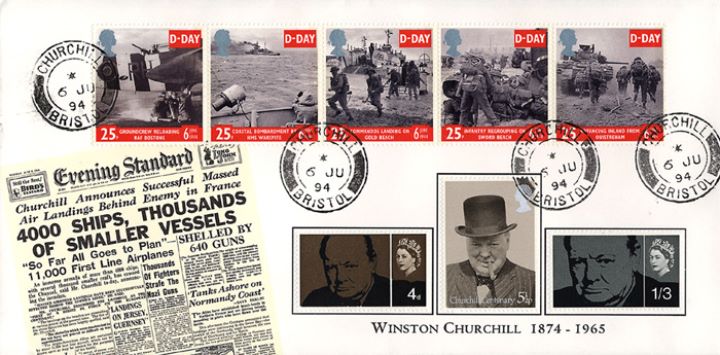 D-Day 50th Anniversary, Churchill cds