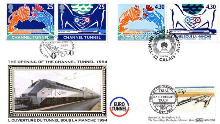 Channel Tunnel, Pair of Covers