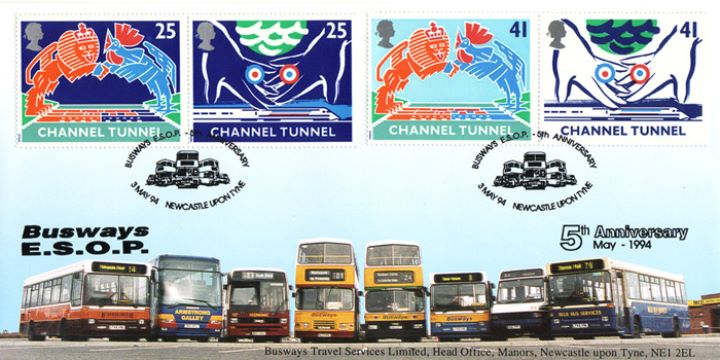 Channel Tunnel, Busways Travel Services