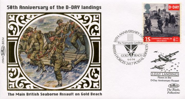 D-Day 50th Anniversary, Gold Beach