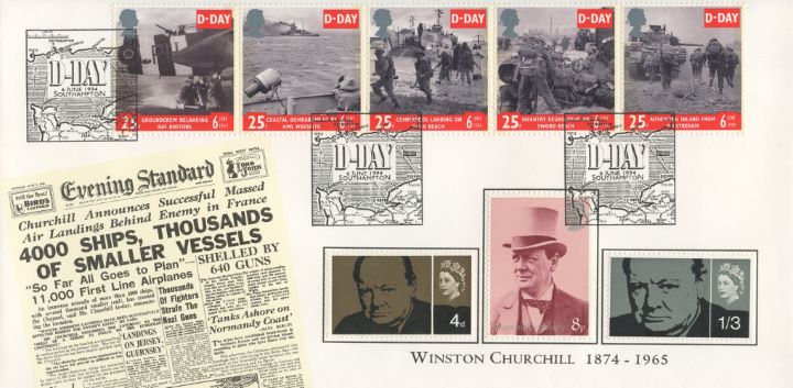 D-Day 50th Anniversary, Spirit of England Cover No.3