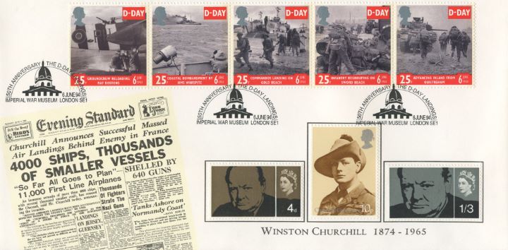 D-Day 50th Anniversary, Spirit of England Cover No.4