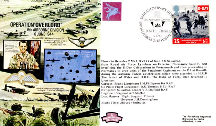 D-Day 50th Anniversary, 6th Airborne Division