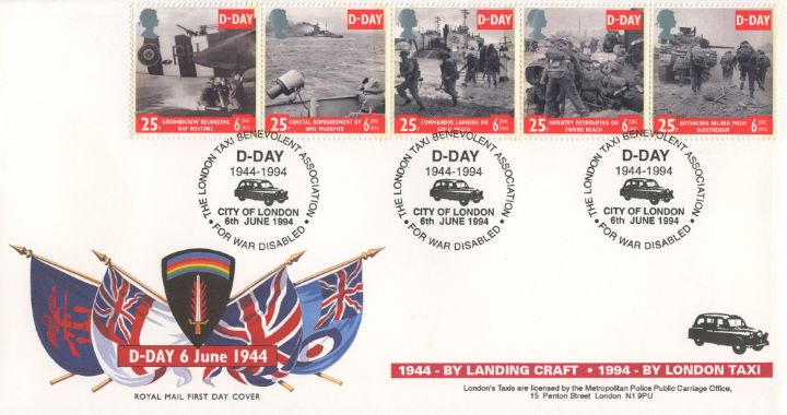 D-Day 50th Anniversary, DDay - London Taxi