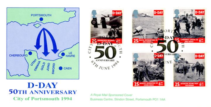 D-Day 50th Anniversary, Portsmouth City Official