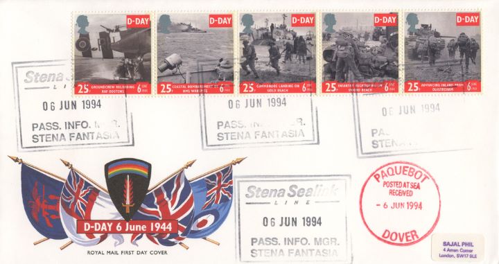 D-Day 50th Anniversary, Stena Sealink Line