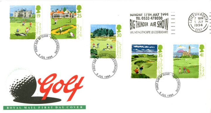 Golf, Slogan Postmarks