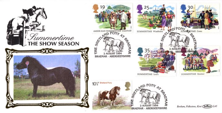 4 Seasons: Summer, Shetland Pony